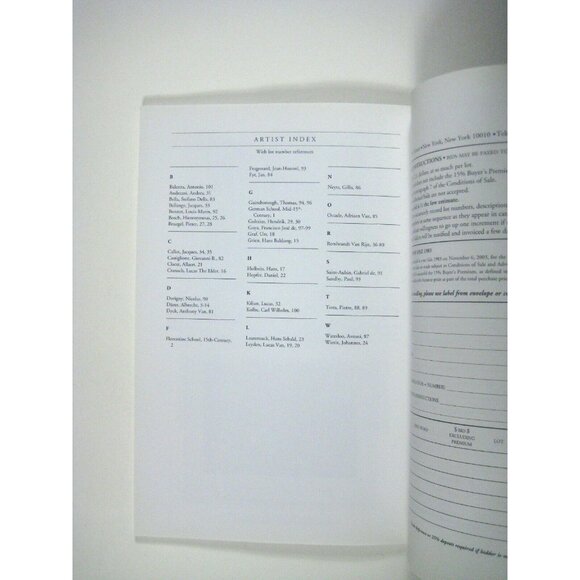 SWANN Catalog Master Prints 2003 PPB Durer Rembrandt Bruegel Callott Kolbe 1983 - Picture 6 of 7